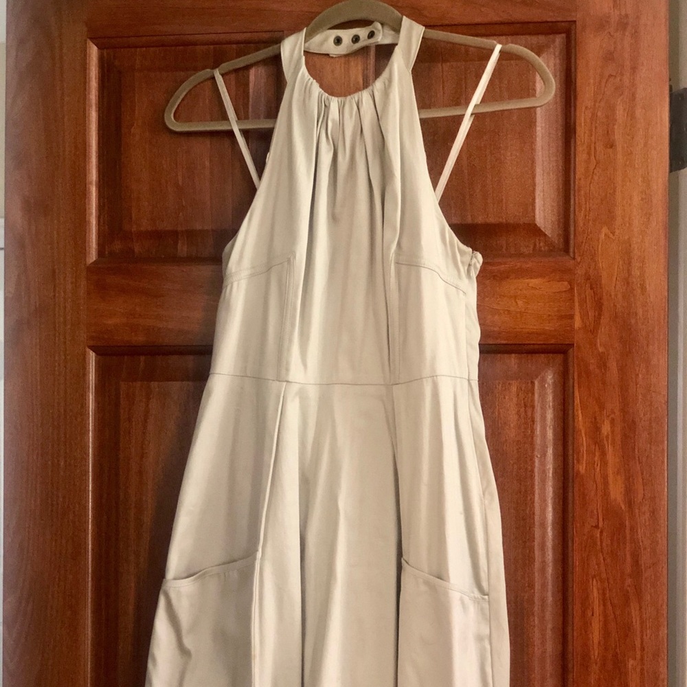 Jessica Simpson Halter Dress khaki size 4
